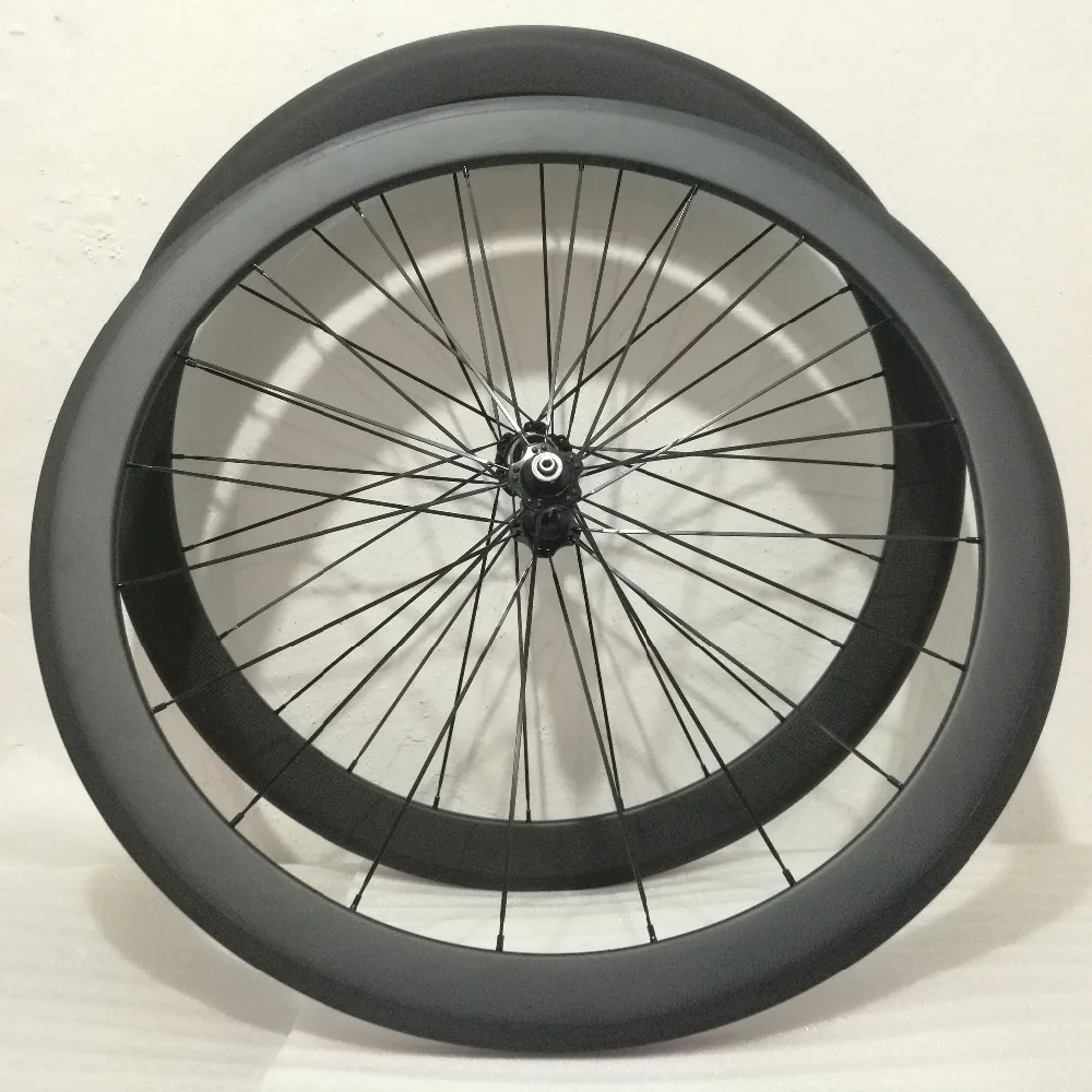 Sale Custom brand 50mm carbon wheels 700C road bike carbon wheelset Novatec 271sb bicycle wheels 2