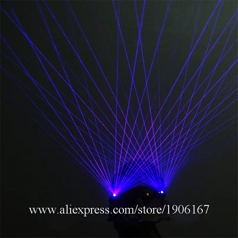 Newest Red Green Blue Laser Show Glasses Party Laserman Glasses For Night Club KTV Bar Stage Show05