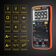 ANENG AN8009 Transitor Tester True-RMS Auto Range Digital Multimeter NCV Ohmmeter ACDC Voltage Ammeter Current Meter Temperature