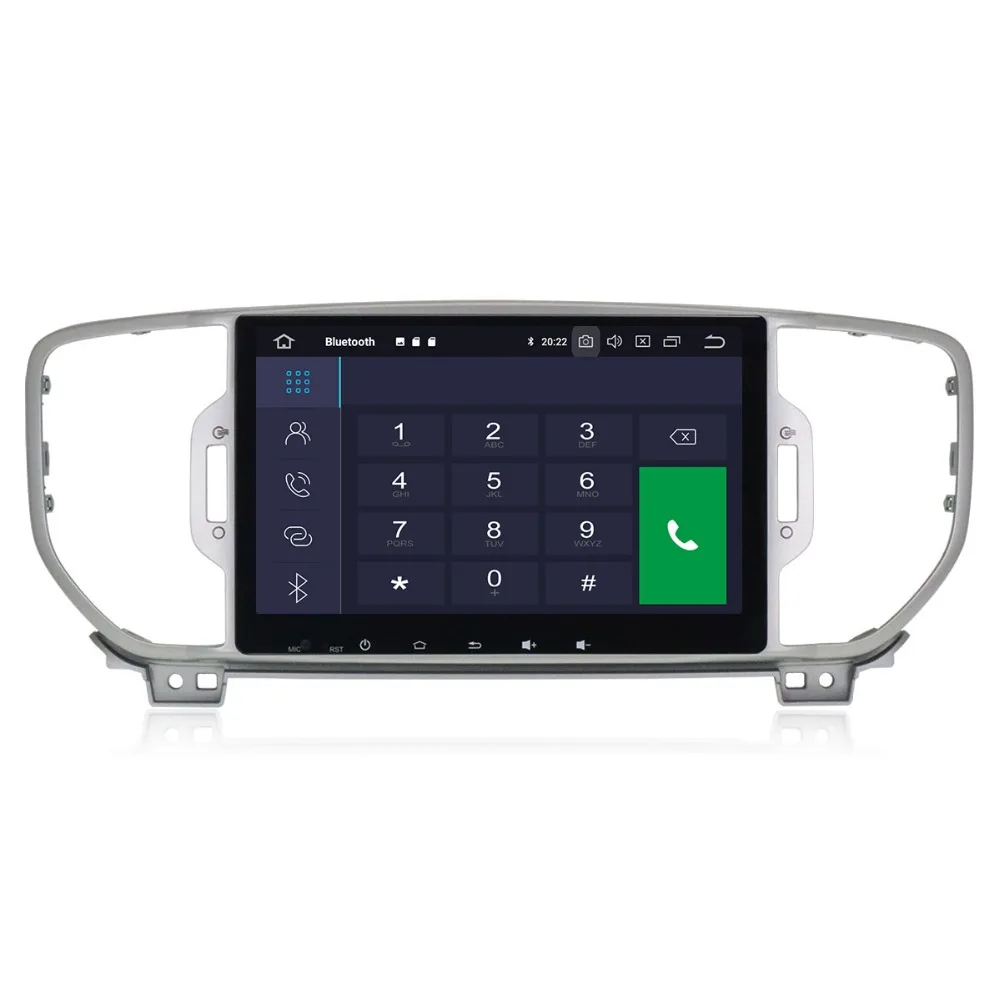 Aotsr Android 9 0 GPS навигация автомобильный DVD плеер для KIA sportage 2016 2017 2018 мультимедиа 2 din