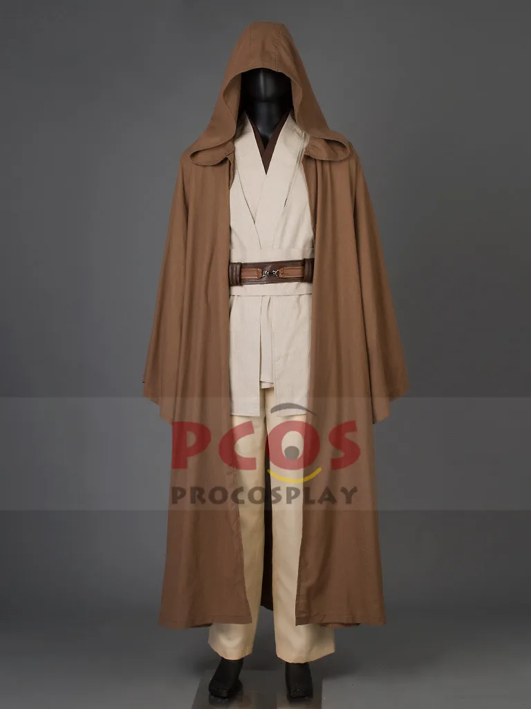 

Upgraded Version~ Star Wars Obi-Wan Kenobi Cosplay Costume mp003184
