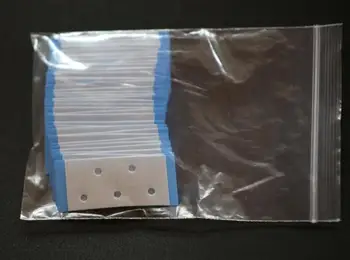 

40pcs/lot Blue Hair Tape Adhesive Toupee Double Side With Hole Breathable Waterproof For Seamless Wig Human Hair Extension