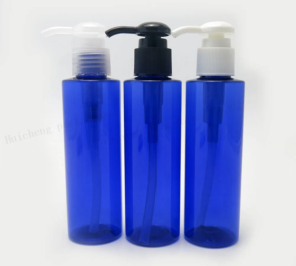 30 X 150ml Blue Pet Shampoo Bottle 5oz blue plastic bottle with lotion