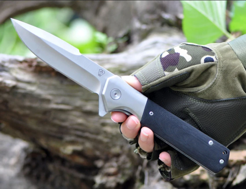 Latest V20 tactical folding knife ball bearing Flipper 9CR18MOV blade G10 handle camping survival pocket utility tool | Инструменты