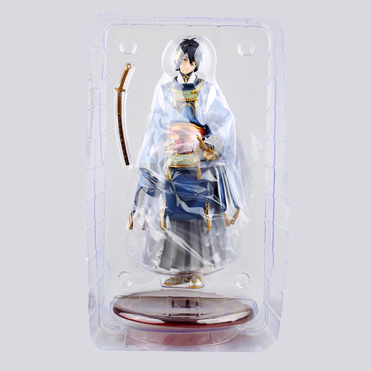 23 см Mikazuki Munechika Аниме фигурки игры Touken Ranbu онлайн ПВХ Модель 1/8 масштаб коллекционные Дети прекрасный подарок игрушка кукла