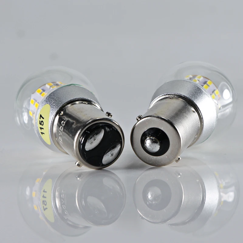 1 шт. 1156 BA15S BAY15D S25 P21W P21/5W PY21W 4W Светодиодная лампа для автомобиля указателя