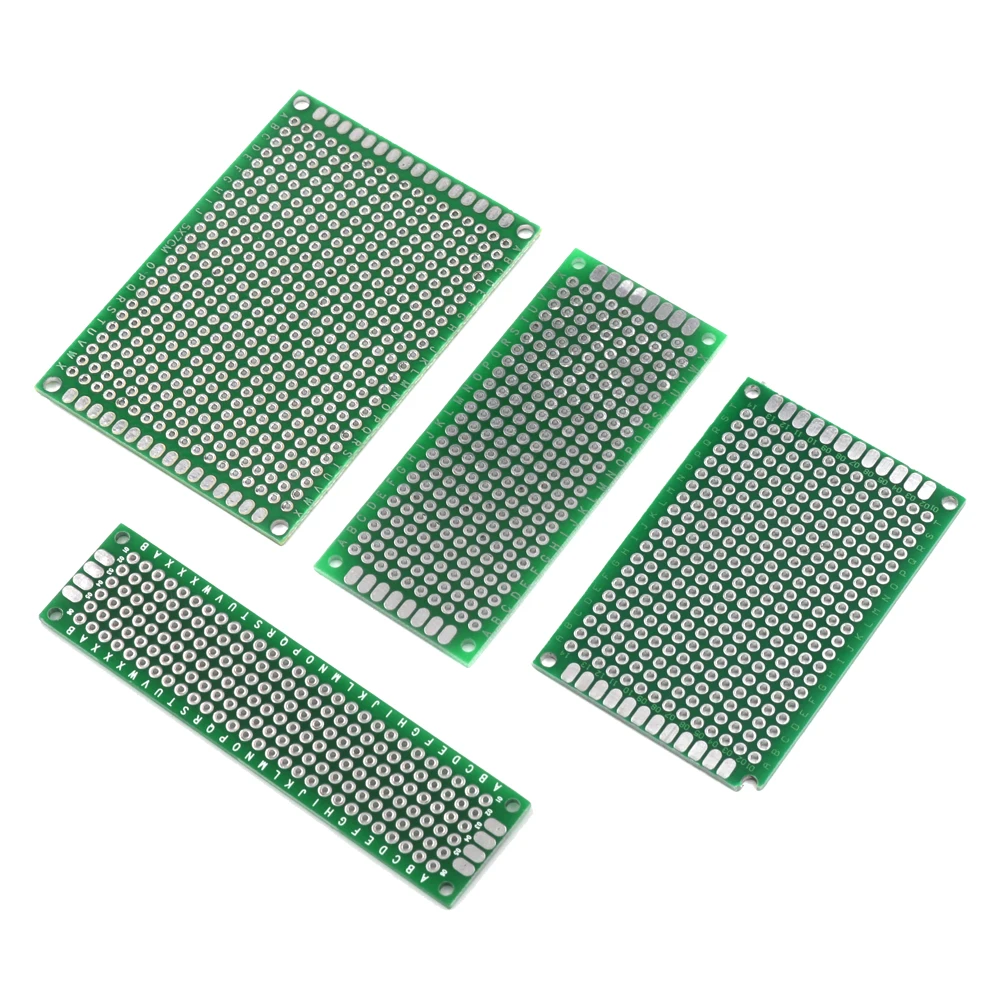 5 шт. 5x7 4x6 3x7 2x8 см двухсторонний медный Прототип PCB универсальная плата