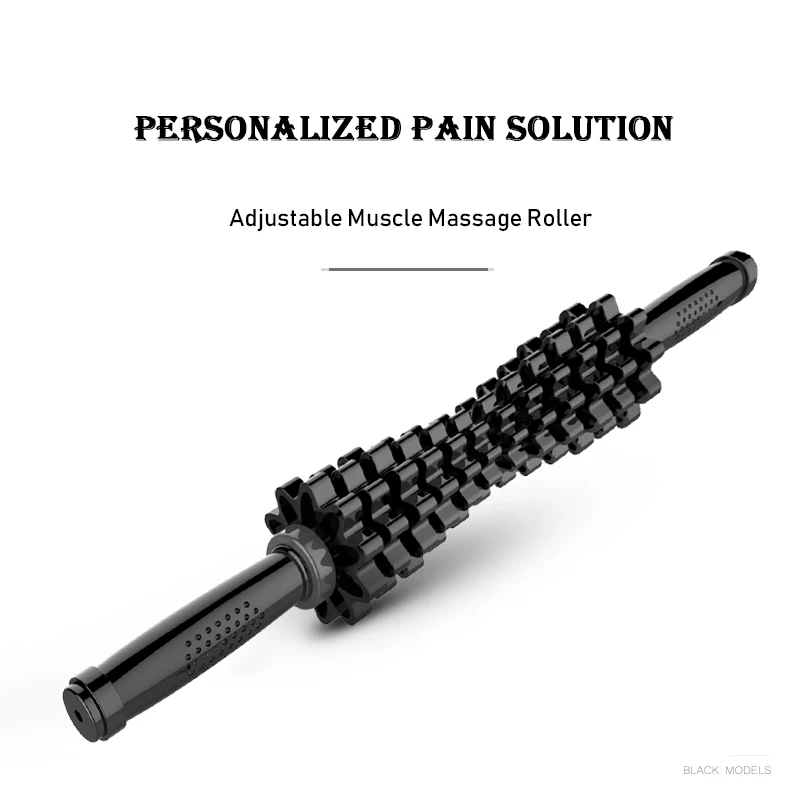 ProCircle Detachable Adjustable Muscle Roller Massage Stick for Yoga Block Deep Tissue Massage 3 Color