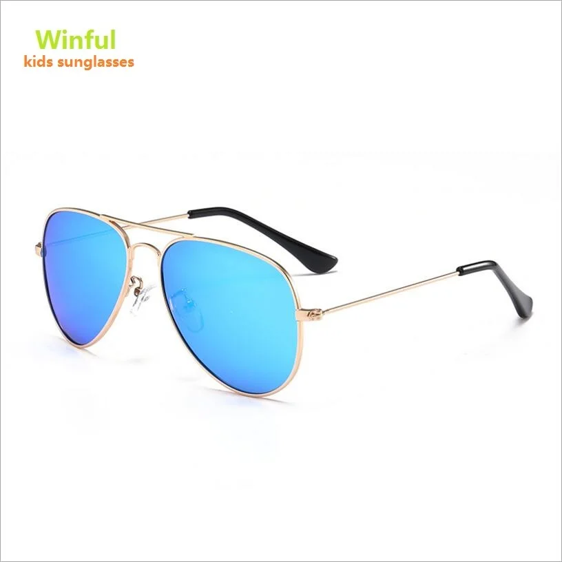 Kids Polarized Sunglasses UV400 Protection Metal Frame for Baby and Children