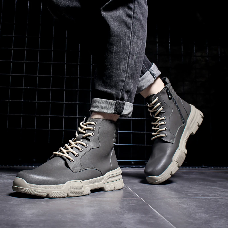 mens lace up winter boots