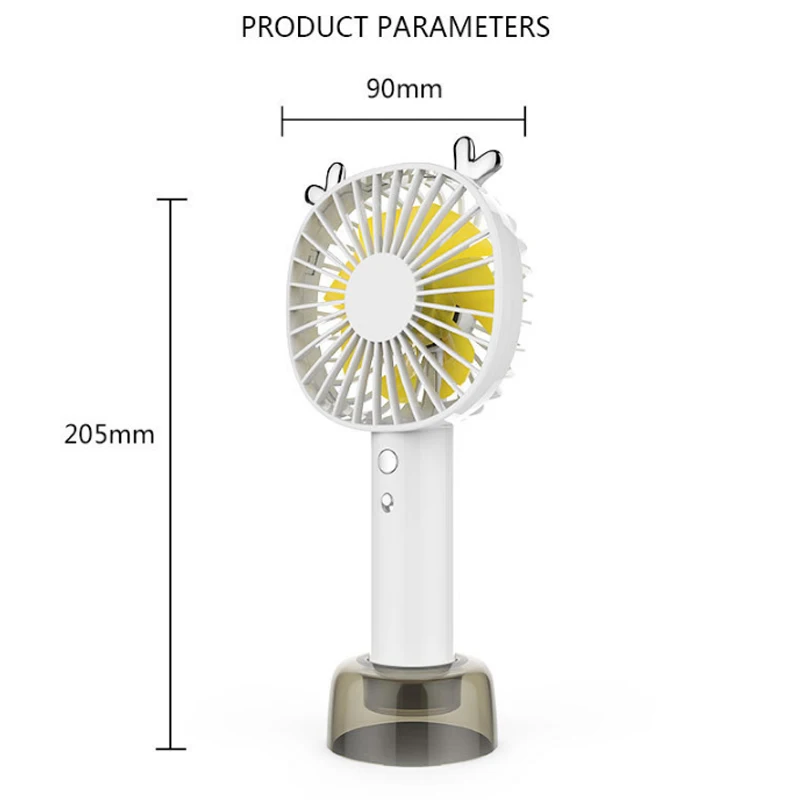 Портативный мини USB зарядка руки держать вентиляторы супер немой охлаждения Настольный Карманный вентилятор AU