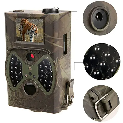 940nm Night Vision Camouflage Camera Trail Portable Hidden trap Cameras for Forest cameras for