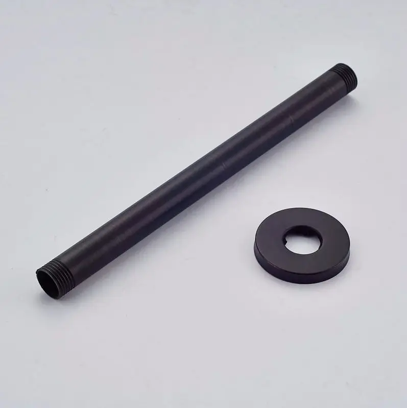 

Ceiling Mounted Oil Rubbed Bronze Shower Arm Bathroom 30cm Faucet Fittings