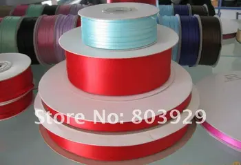

Double Face Satin Ribbon 4"(inch)(100mm) Satin Ribbon Red Satin Ribbon 196colors