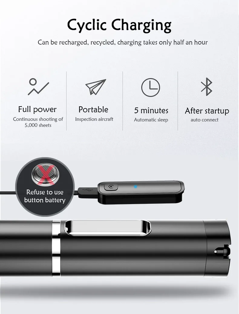 Bluetooth кнопка телефон Автоспуск рычаг держатель портативный интегрированный штатив селфи палка скрытый телефон кронштейн для Xiaomi huawei