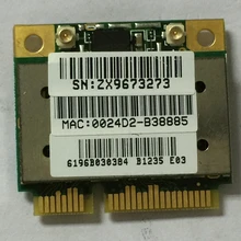 Горячая Распродажа Atheros AR9280 AR5BHB92 двухдиапазонный 2,4 ГГц и 5 ГГц 802.11a/b/g/n 300Mbp беспроводной мини WiFi карта pci-e