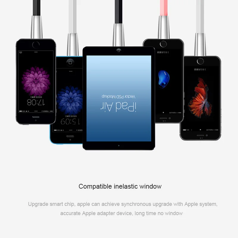 Кабель зарядного устройства для iPhone 6 S 6 S 7 8 Plus 10 X XR XS Max 5 5S 5C SE iPad Mini Air 2 Data USB источник быстрой зарядки длинный провод 1 м