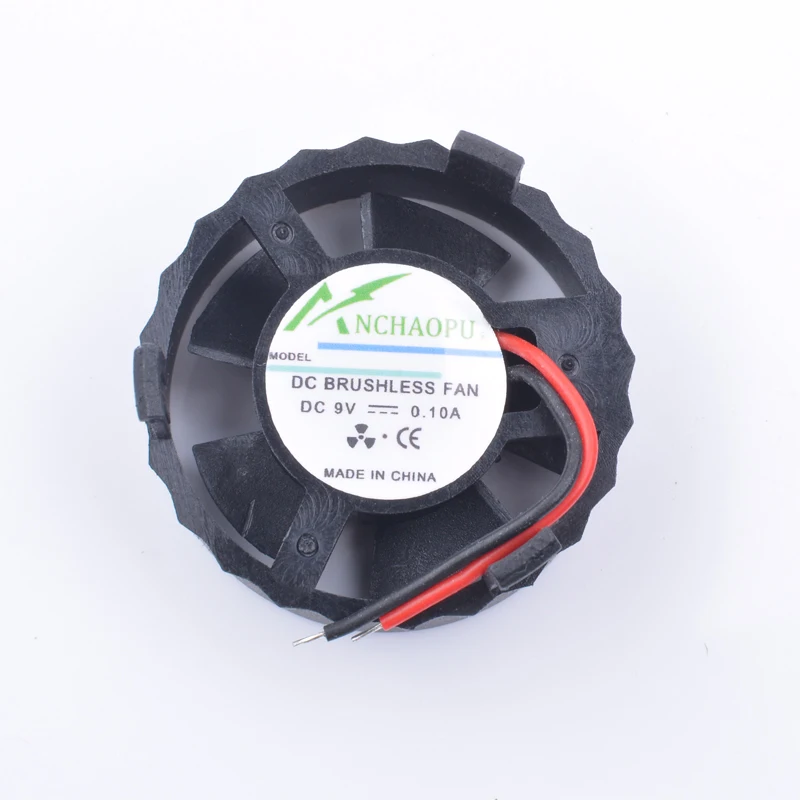 Brand new original ANCHAOPU car motorcycle led car light lighting cooling fan 6V 9V 12V diameter 32mm snap-on