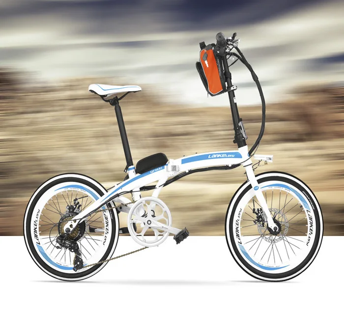 Discount Electric bicycle 20 inch 36V folding electric car adult generation driving bicycle lithium electric car 3