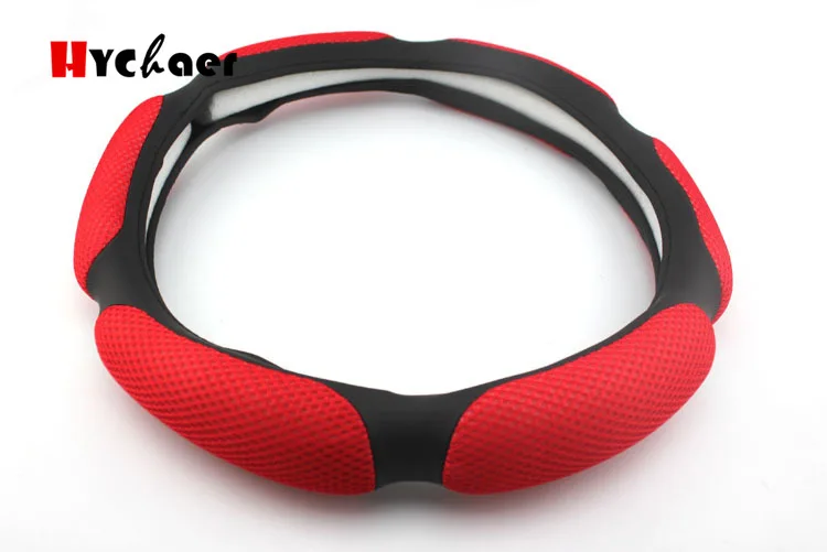 

Non-slip Steering-Wheel Cover with 3D Design/Flocking clothcar steering wheel braid diameter 38CM For 95% Car