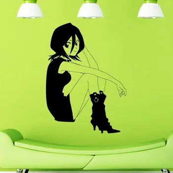 

WALL VIINYL STICKER DECAL ART MURAL ANIME MANGA SEXY GIRL