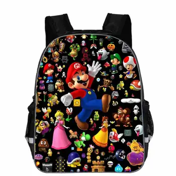 

2019 new School Bags sonic the hedgehog Print School Backpack for Girls Boys Orthopedic Schoolbag Backpacks Children Book Bags
