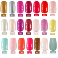 24pcs Hot sell fashion Long section Square head candy false nails decoration