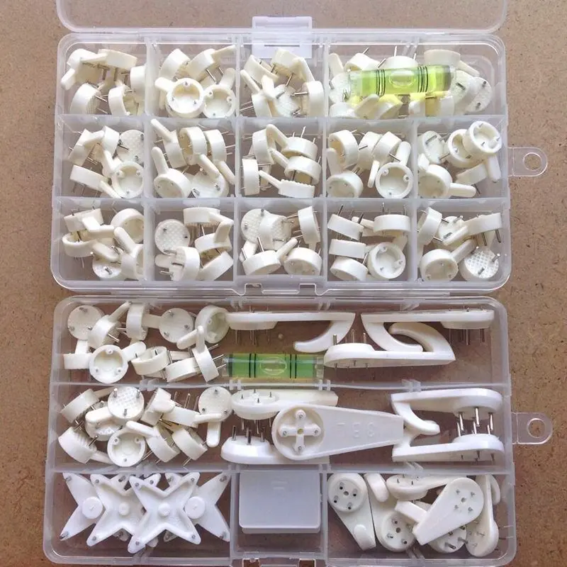 1 box Seamless Nail Hanging Wall Hook Photo Wall Wedding Photo Behind