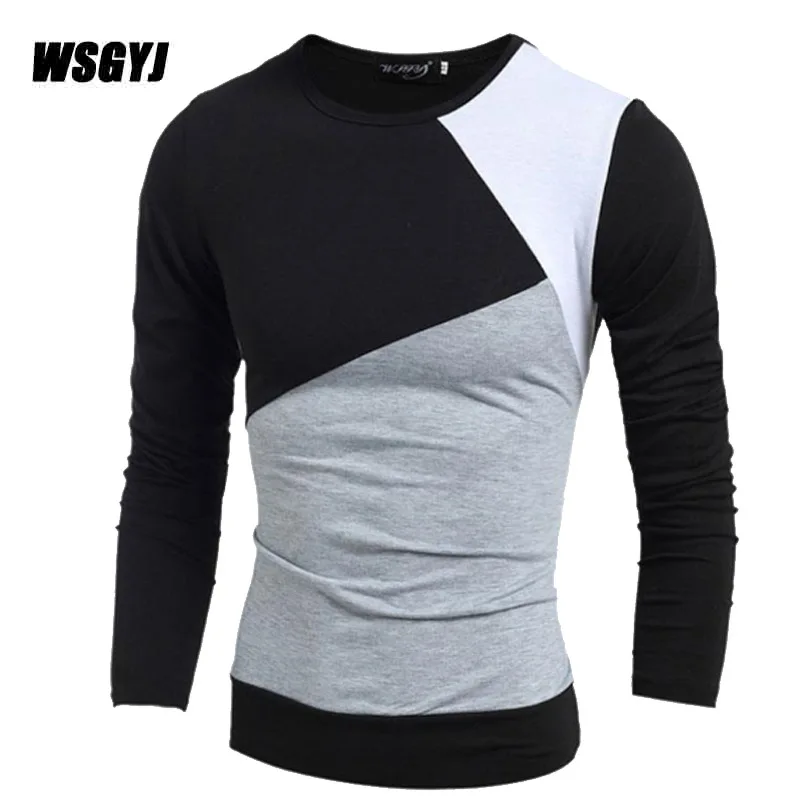T Shirt Homme 2017 T Shirt Fight Color Cotton Shirt Mens