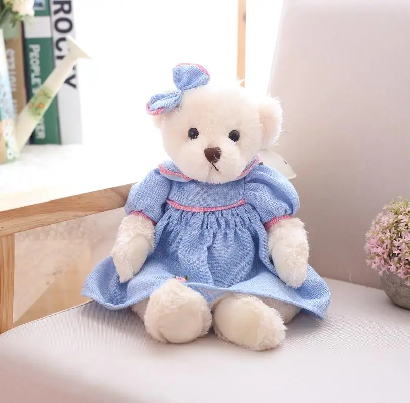 1 шт. 40 см kawaii туалетный плюшевый медведь плюшевая игрушка блесток животное плюшевый медведь, куклы мягкие игрушки для детей подарок на день рождения - Цвет: 5