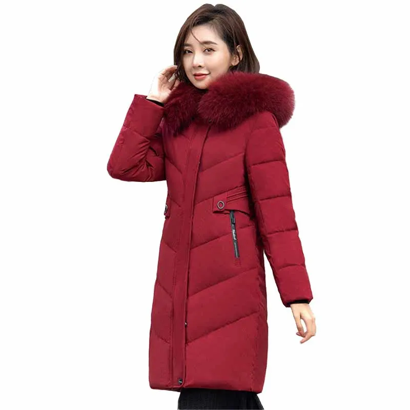 plus size cotton coat