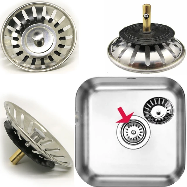 In Acciaio Inox Mesh Tappo Basket Strainer Rifiuti Tappo di Scarico ... In Acciaio Inox Mesh Tappo Basket Strainer Rifiuti Tappo di Scarico ...