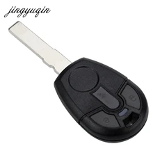 Jingyuqin 15 шт./лот 2 кнопки дистанционного ключа fob чехол для Fiat для бразильский позитрон необработанное лезвие автомобиля замена корпуса