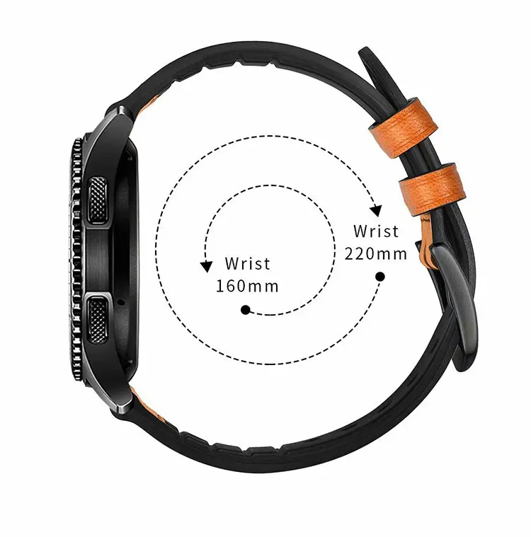      horlogeband       FOR SAMSUNG GEAR S3 22MM WATCH BADN  (8)