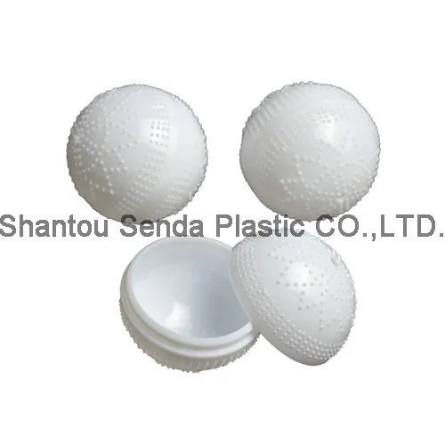 Free Shipping! 100pcs/lot Pp Plastic Ball Shape Container, Ecofriendly Material Plastic Jar, 6g