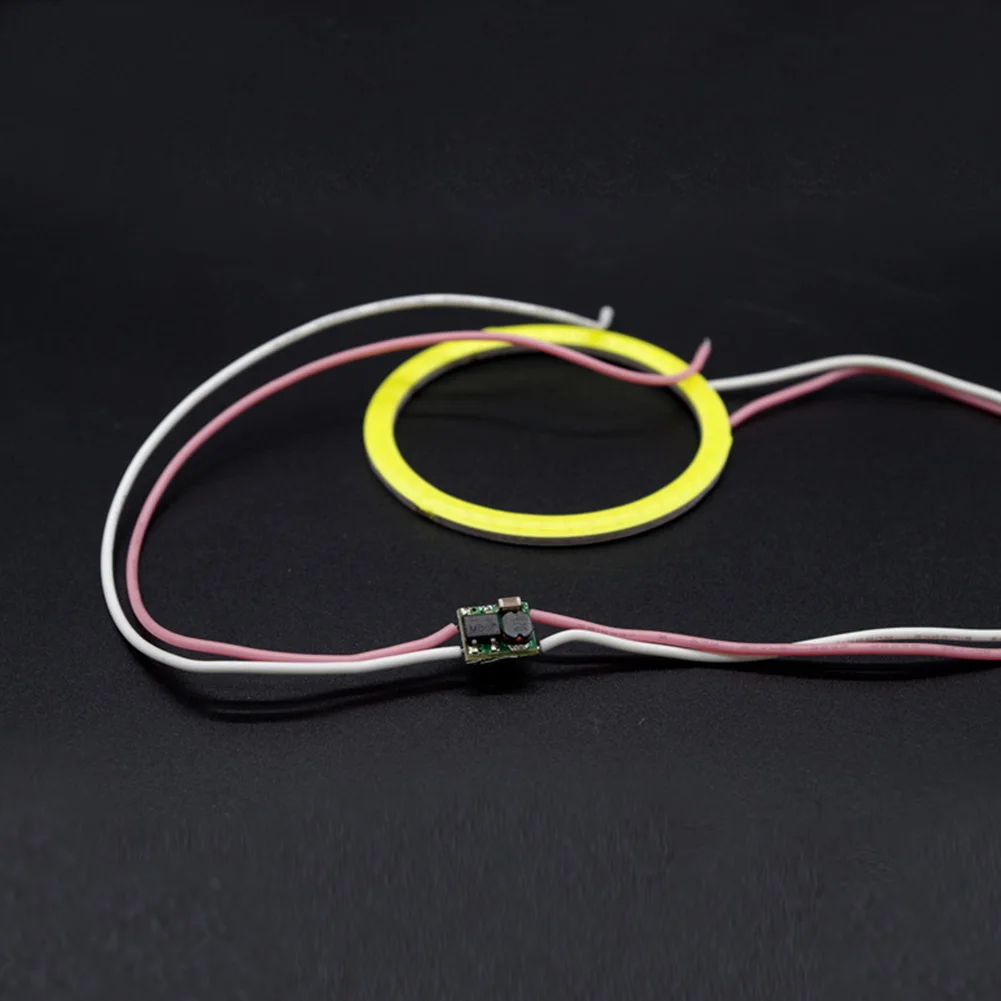 1 шт 60MMCar 12V COB светодиодный Кольца CCFL Ангельские глазки туман светильник лампы