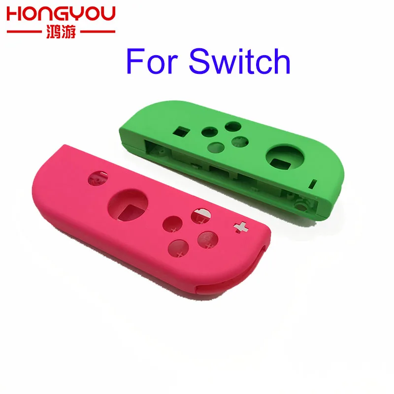 

10pcs original Green Pink Plastic R L Housing Shell Case Cover for Switch NS NX Joy Con Controller
