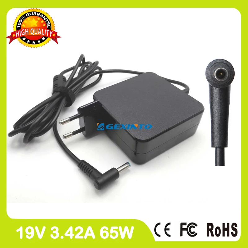 19V 3.42A 65W ac адаптер питания зарядное устройство для ноутбука Asus AsusPRO Essential P2530UJ P2532UA