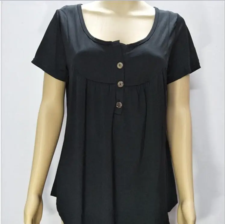 

2018 new summer women's t-shirt short sleeve GSQ1