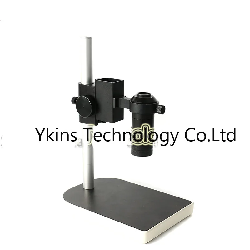 

40mm Large Adjustable Double Ring Bracket for Stereo Digital Industrial Laboratory Microscopes, Lens Mount + 100X Zoom C Lenses