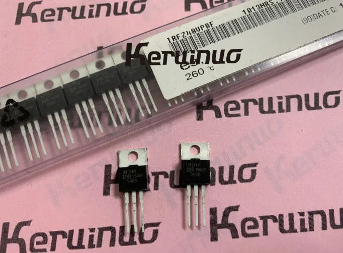 10pcs LOT NEW ORIGINAL IRFZ48VPBF IRFZ48V IR TO220 3 MOSFET MOSFT 60V 72A