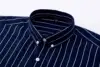 High Quality Mens Business Casual Long Sleeved Men Button Shirt Classic Striped Slim Fit Male Social Men's Dress Shirts Outwear ► Photo 2/6
