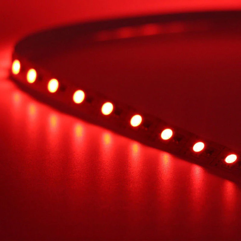 IKVVT 1-5m DC 5V 5050 RGB SMD 60LEDs Strip Light USB with 24 Keys Remote Control