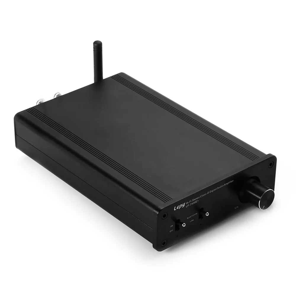 Super Bass Audio Amplifier Lepy 7498E Plus Bluetooth Hi Fi Class D