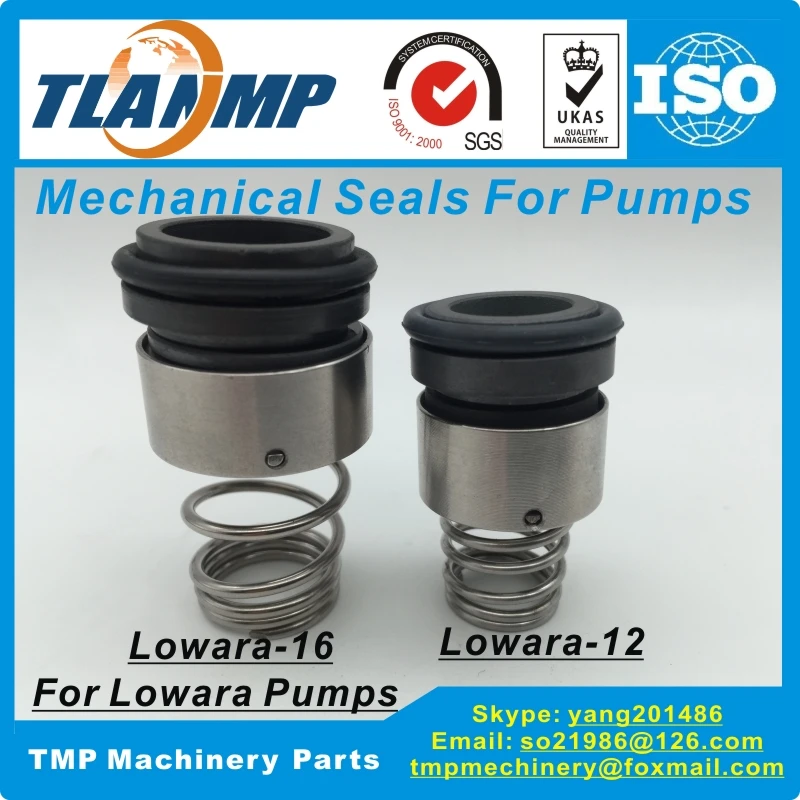 LWL-12 ( Rote-n-5-12 ), LWL-16 ( Rote-n-5-16 ), LWL-22 Rote-n-5-22 ) Mechanical Seals for LO-WA-RA SHS Pumps
