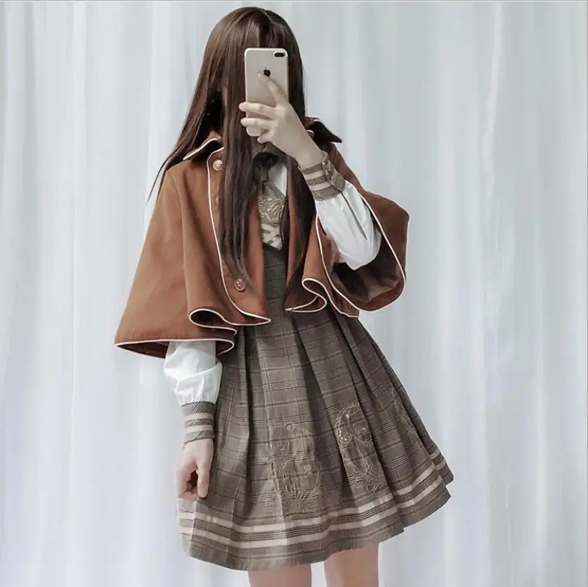 Lolita Rok College Pak Rok Vrouwelijke Zomer Anime Fans Collection Drop Schip Lolita Rok College Pak Rok Vrouwelijke Zomer Anime Fans Collection Drop Schip