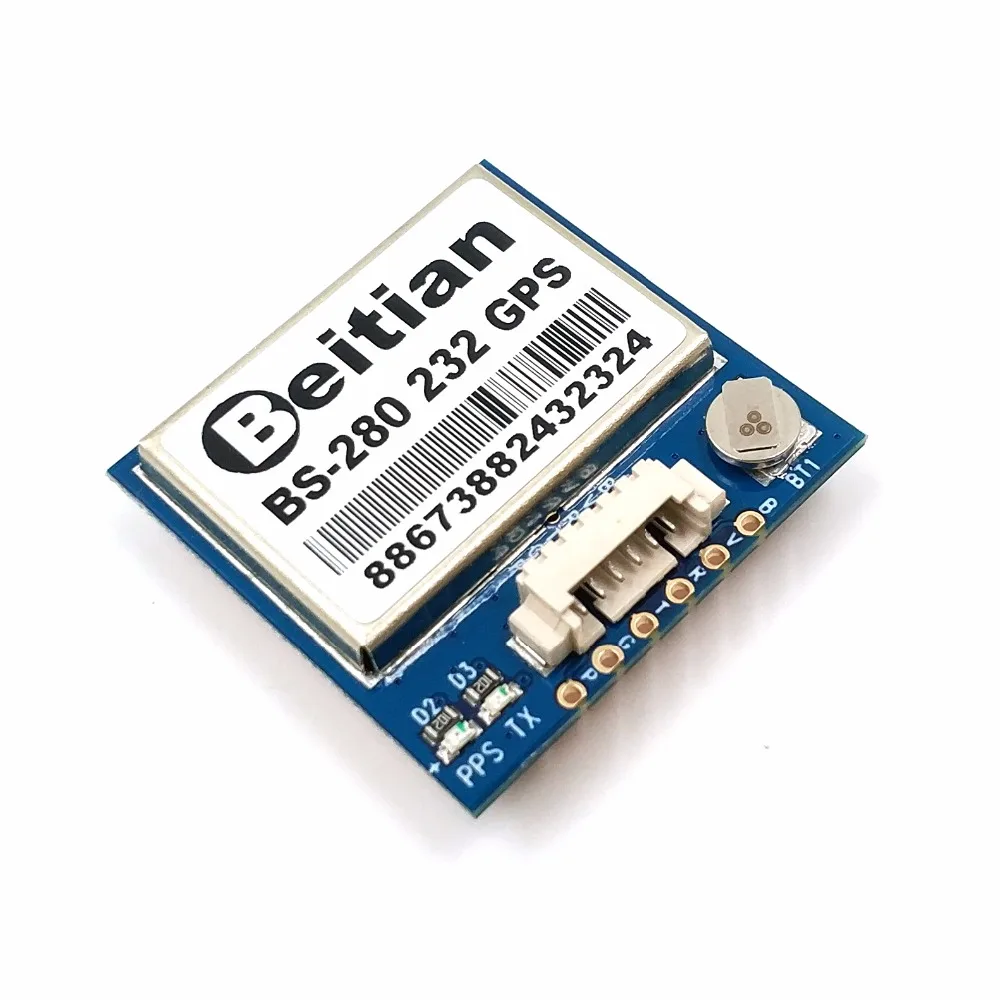 Gps модуль уровня BEITIAN RS 232 с вспышкой 1PPS BS 280 232|Приемник и антенна GPS| |