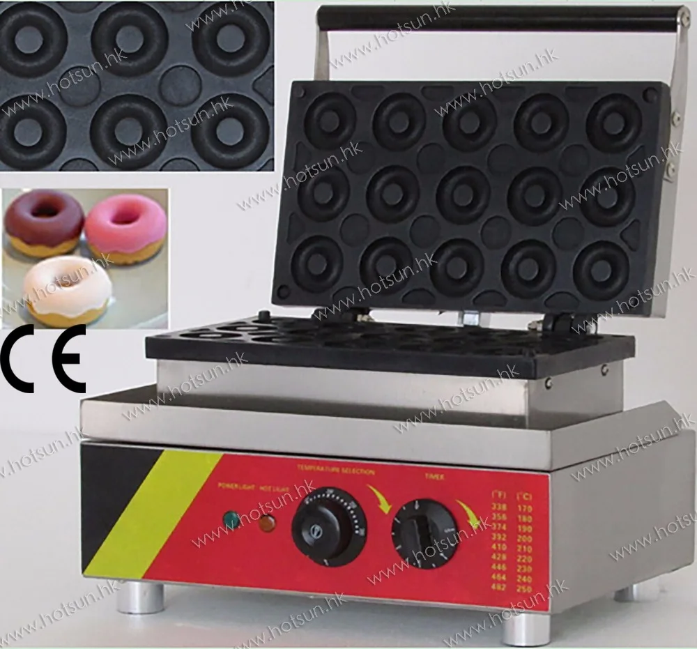 Buy 15pcs 110V 220V Electric Commercial Mini Donut