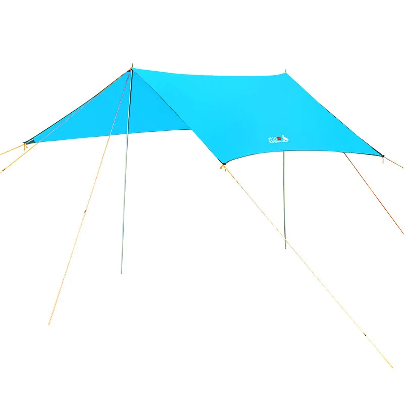 OutdoorSilver покрытие анти УФ Сверхлегкая Солнцезащитная палатка водонепроницаемый пляжный зонт тент Пергола тент брезент для кемпинга Sunshelter