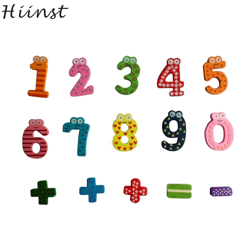 HIINST Лидер продаж Магнитные деревянные номера, математика набор цифровой Детские развивающие игрушки S25 Ag14 подарок Забавный